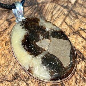 Septarian Nodule Pendant 2”